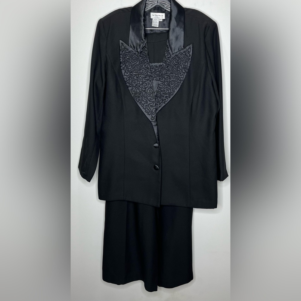 Black Women's Evening Suit Set by In The Mood (London • Paris • New York)